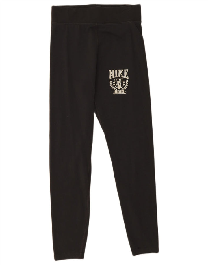Nike ženske grafičke tajice UK 8 male sive