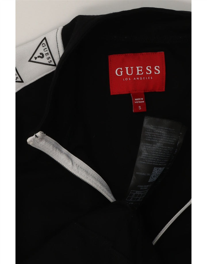 GUESS Muška gornja jakna trenirke Graphic Small Black Colourblock Rayon