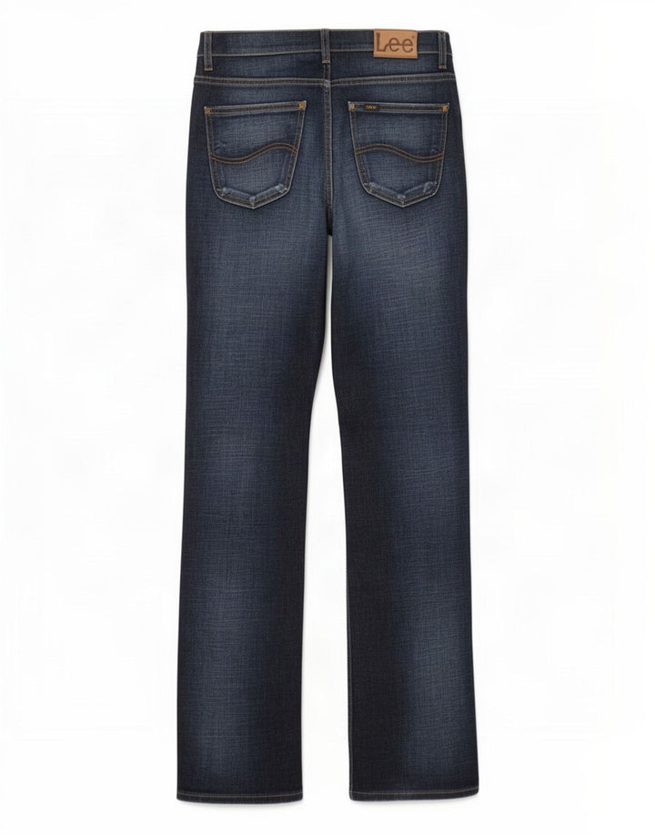 Lee muške traperice REED Bootcut W33 L36 plavi pamuk