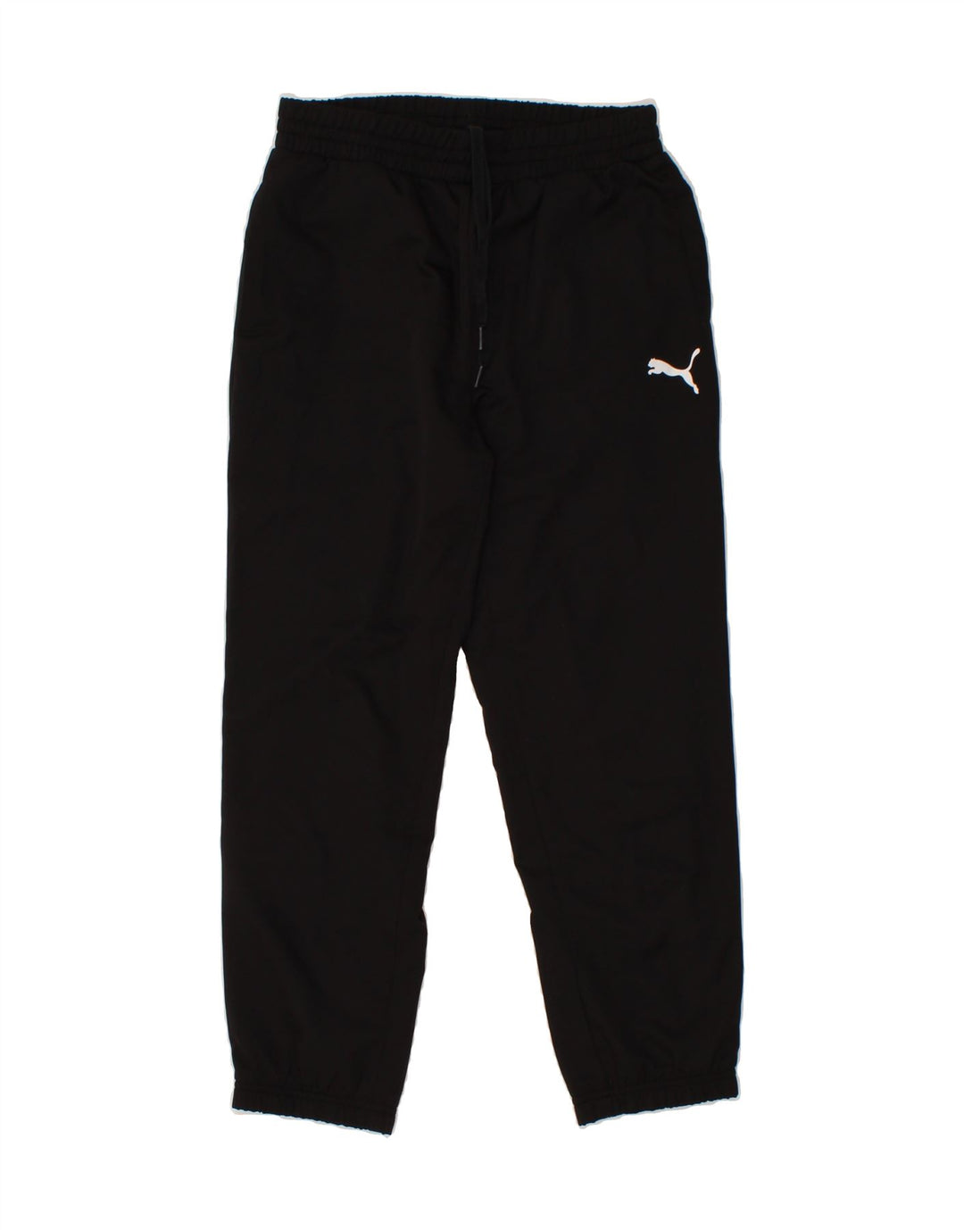 PUMA Womens Graphic Tracksuit Trousers Joggers UK 8 Small Black Polyester Vintage Puma and Second-Hand Puma from Messina Hembry 