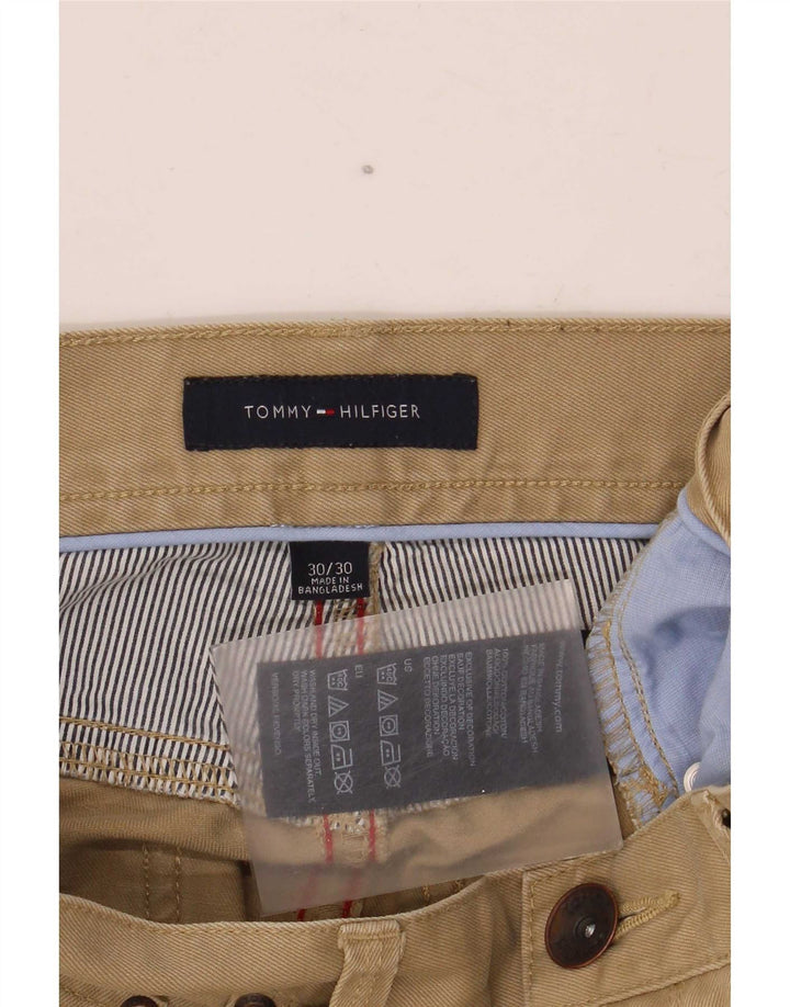 Muške traperice Tommy Hilfiger Bootcut W30 L30 Bež pamuk