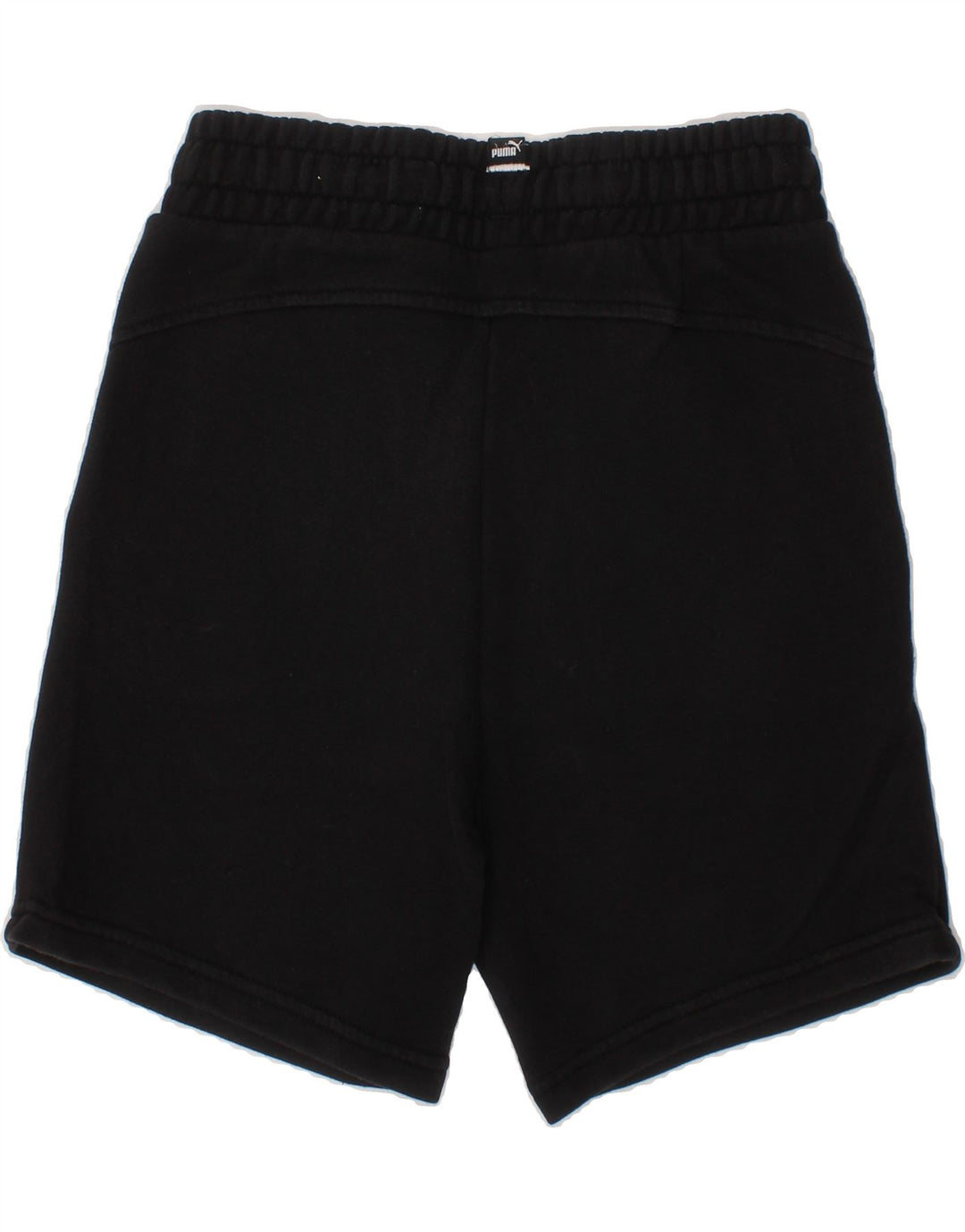 PUMA Boys Graphic Sport Shorts 9-10 Years Black Vintage Puma and Second-Hand Puma from Messina Hembry 