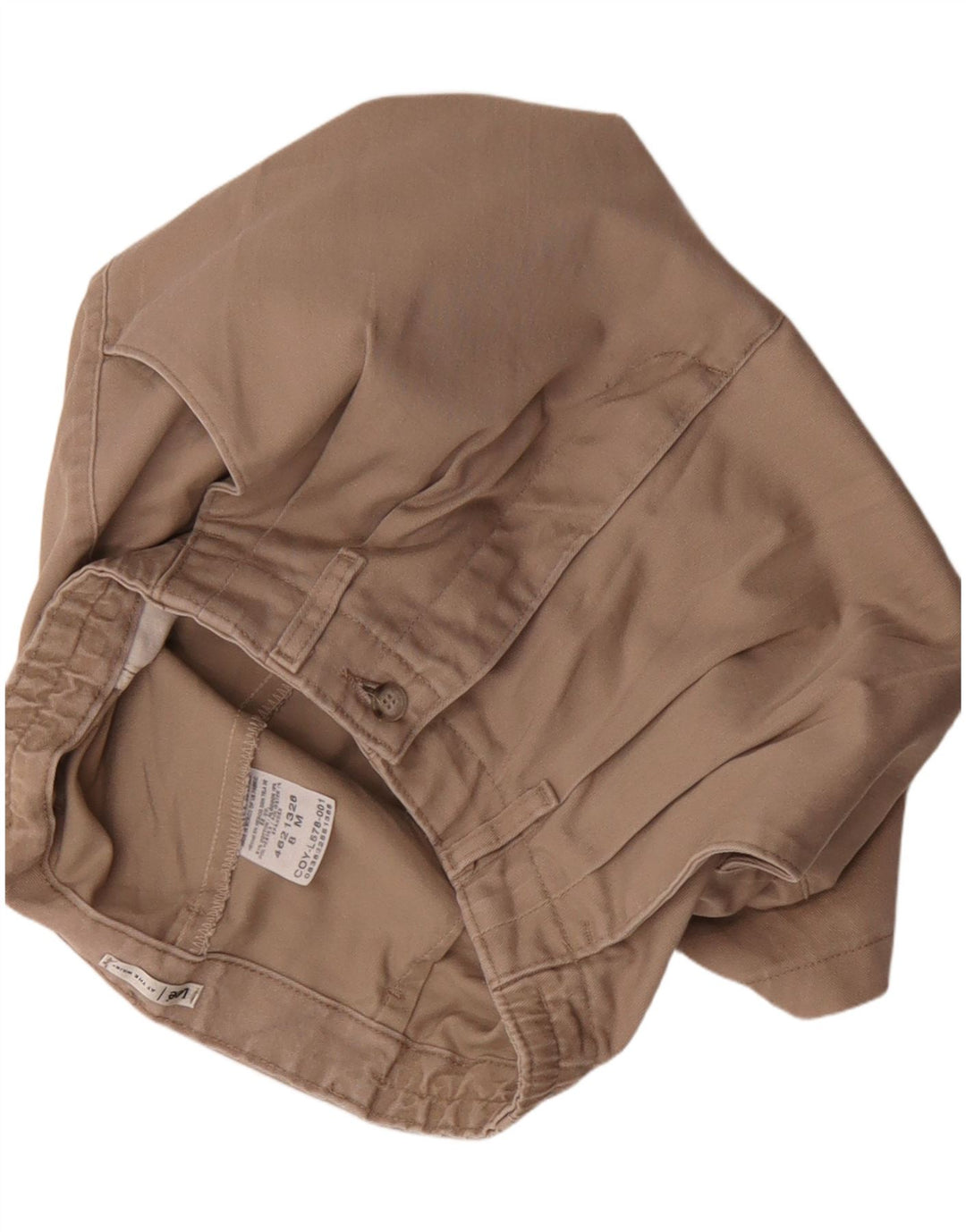 Lee ženske kratke chino hlače s štipaljkama US 8 srednje W28 sivi pamuk