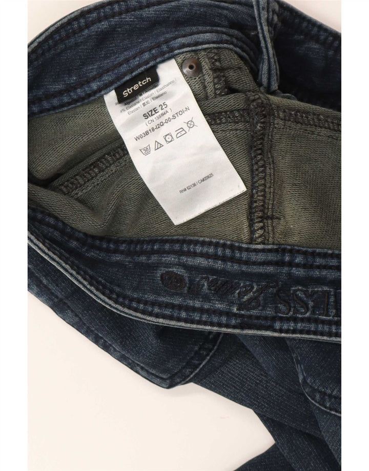 Guess ženske uske traperice W25 L28 plavi pamuk