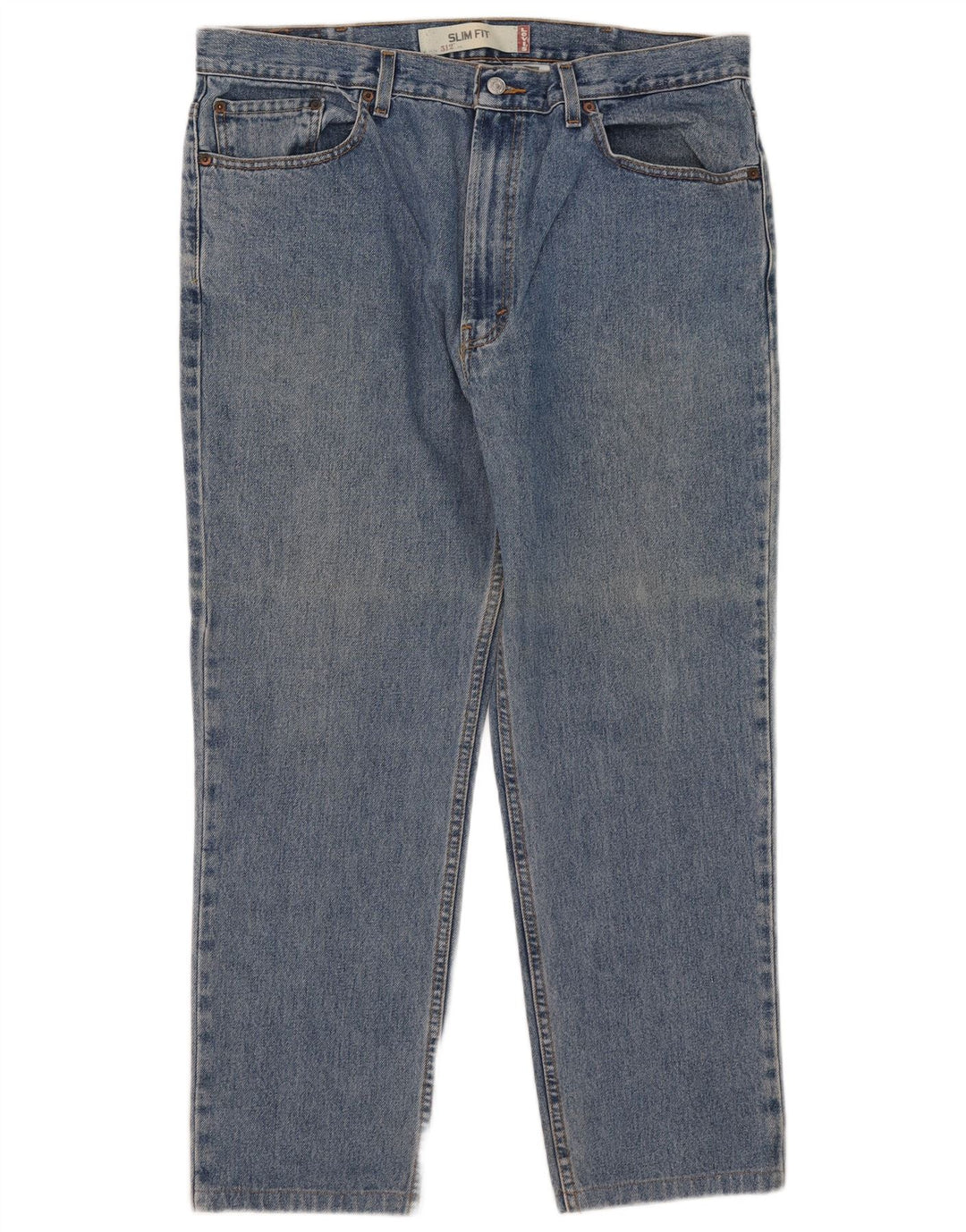 Levi's muške 512 uske traperice W38 L27 plavi pamuk