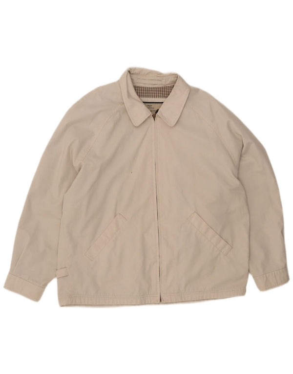 Marks & Spencer muška bomber jakna UK 40 Large Beige Cotton
