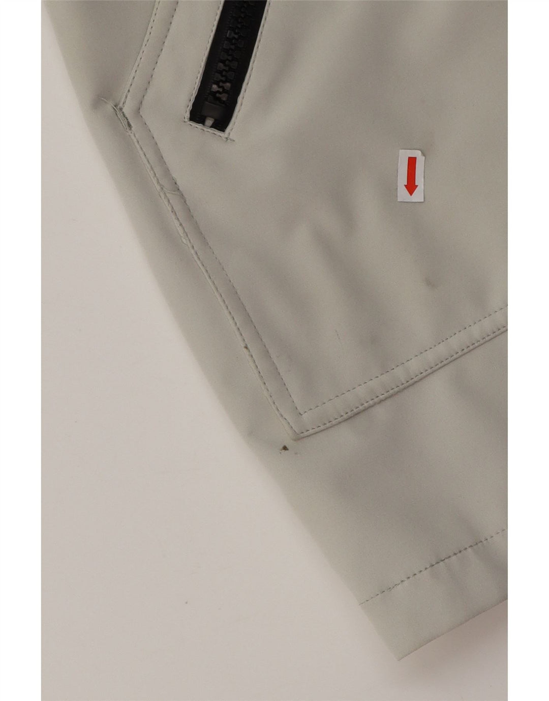 CALVIN KLEIN Ženska vjetrovka s kapuljačom UK 16 Veliki sivi poliester