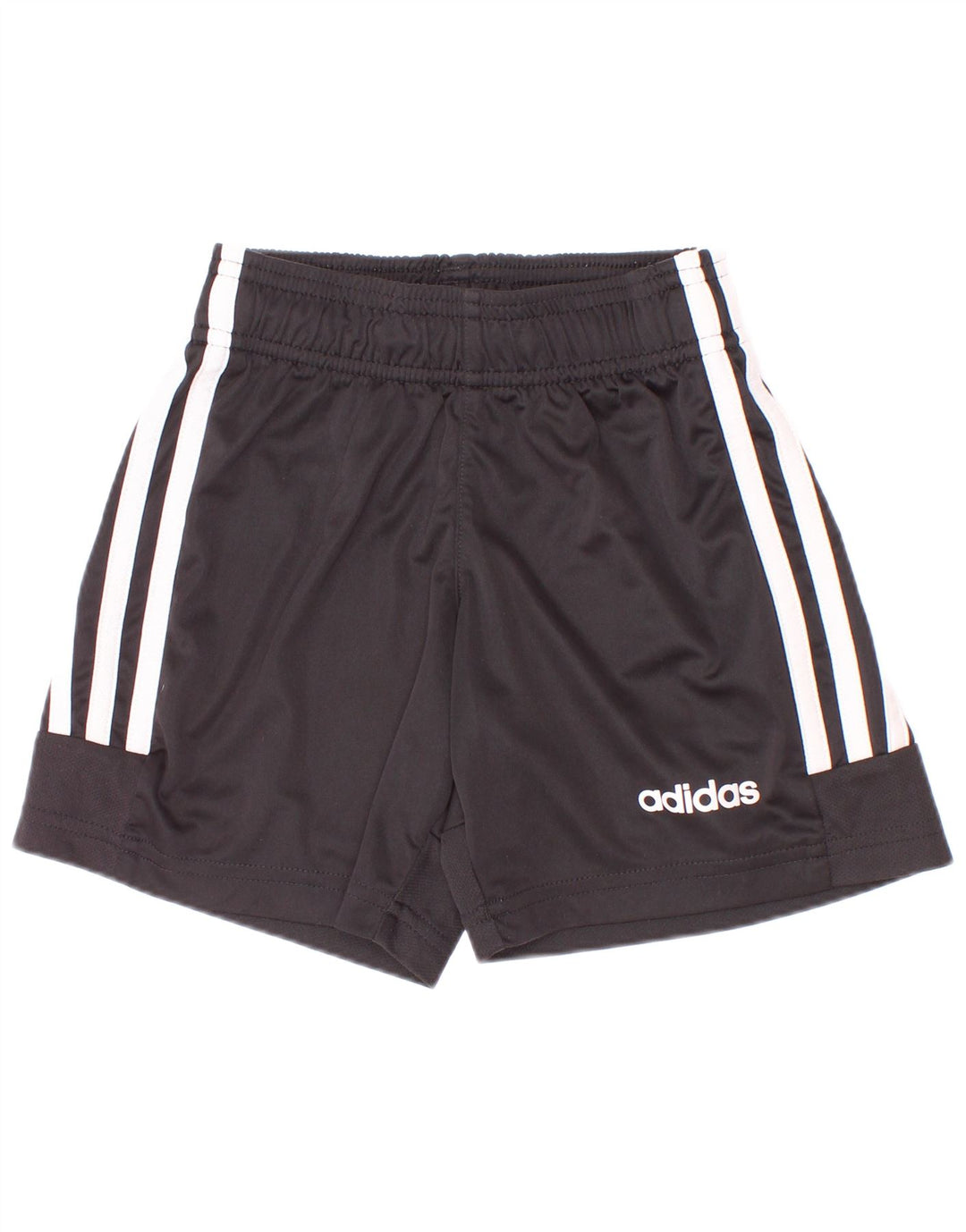 Adidas kratke sportske hlače za dječake 5-6 godina, crni poliester
