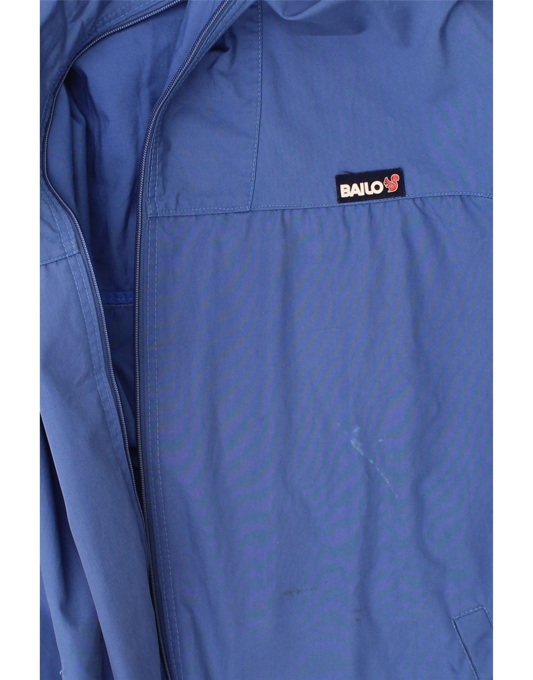BAILO Mens Hooded Bomber Jacket IT 56 3XL Blue Polyester Vintage Bailo and Second-Hand Bailo from Messina Hembry 