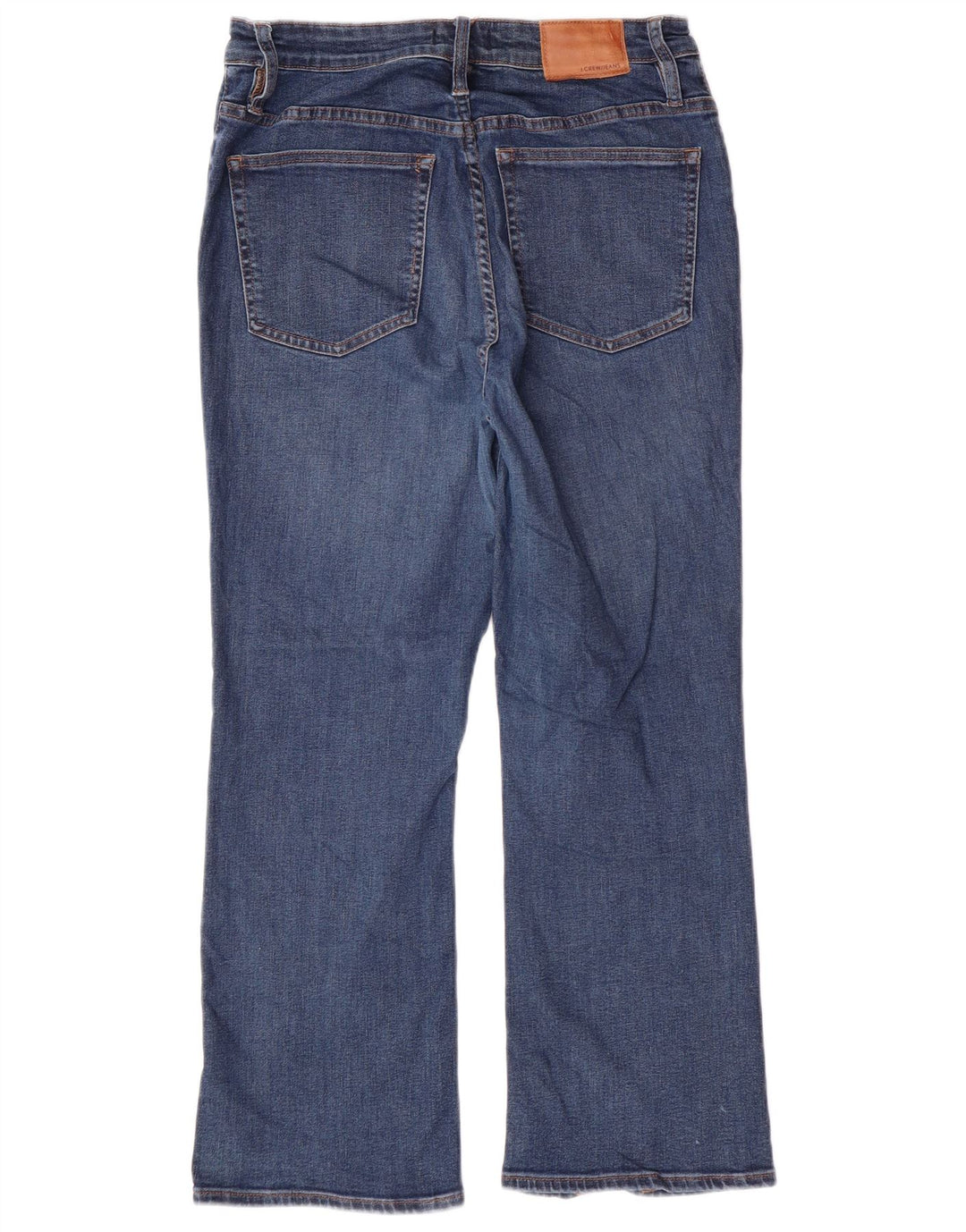 J. CREW Ženske traperice Bootcut W30 L26 Plavi pamuk