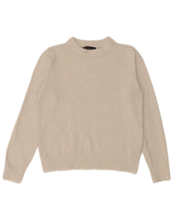 Marks & Spencer ženski džemper s okruglim izrezom UK 6 XS Off White