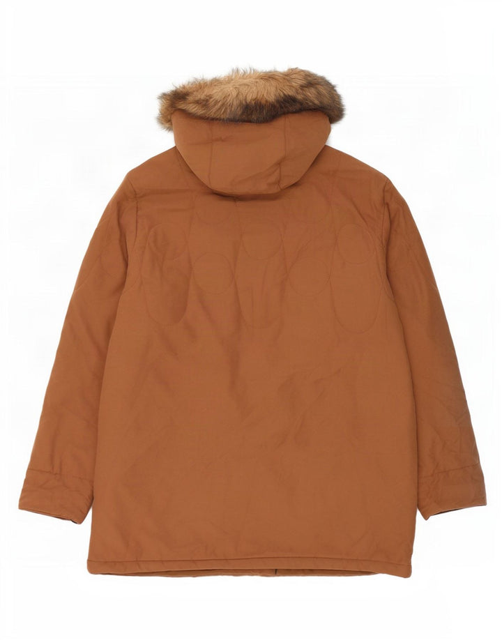 Marks & Spencer ženska velika parka jakna s kapuljačom UK 18 XL smeđa