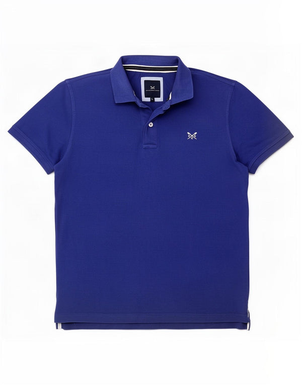 Crew Clothing Muška polo majica Large Blue Pamuk
