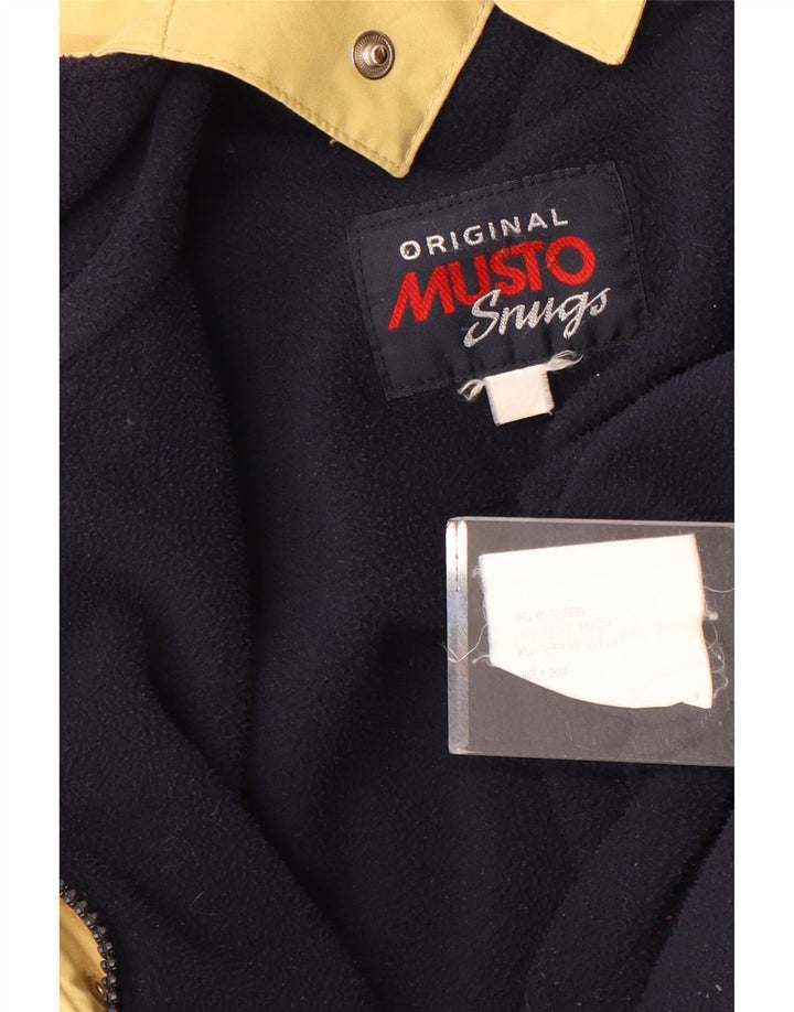 Musto jakna parka s kapuljačom UK 40 veliki žuti poliester