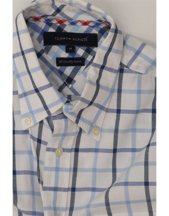 Tommy Hilfiger muška košulja kratkih rukava Srednje bijeli karirani pamuk
