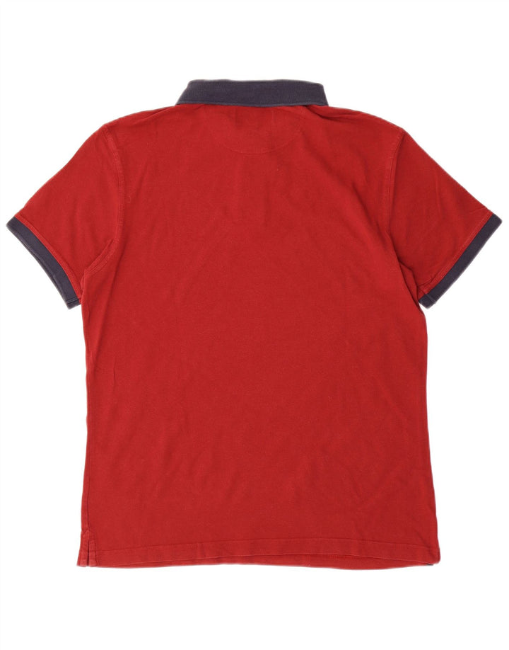 BARBOUR Muška polo majica Velika crvena pamuk