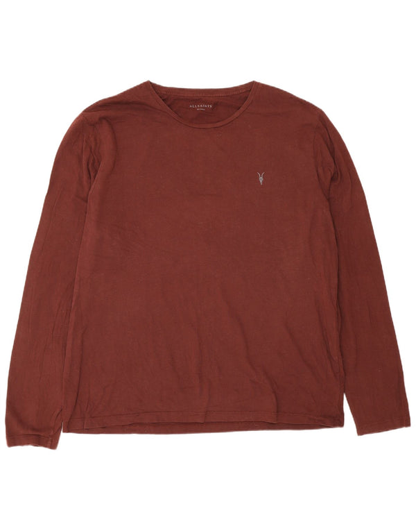 Svi sveti Muška majica dugih rukava 2XL smeđi pamuk