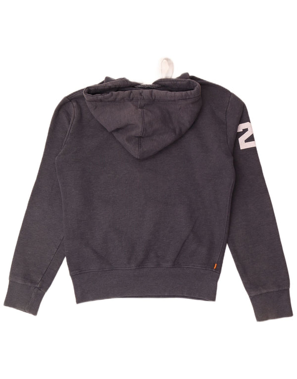 Superdry muški džemper s kapuljačom s kapuljačom, mali tamnoplavi pamuk