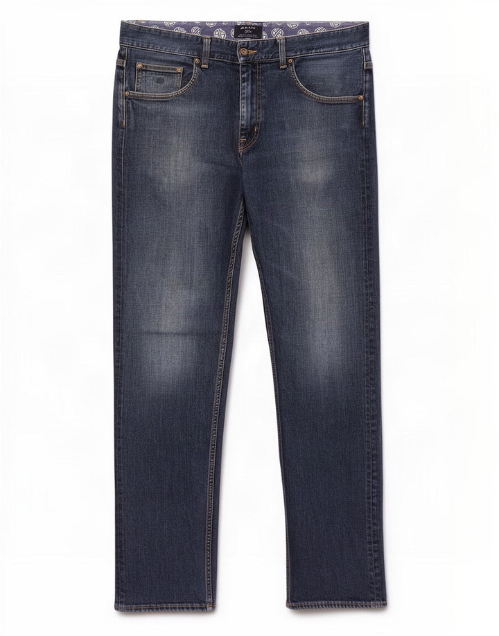 Gant Mens Regular Straight Jeans W34 L32 Plavi pamuk