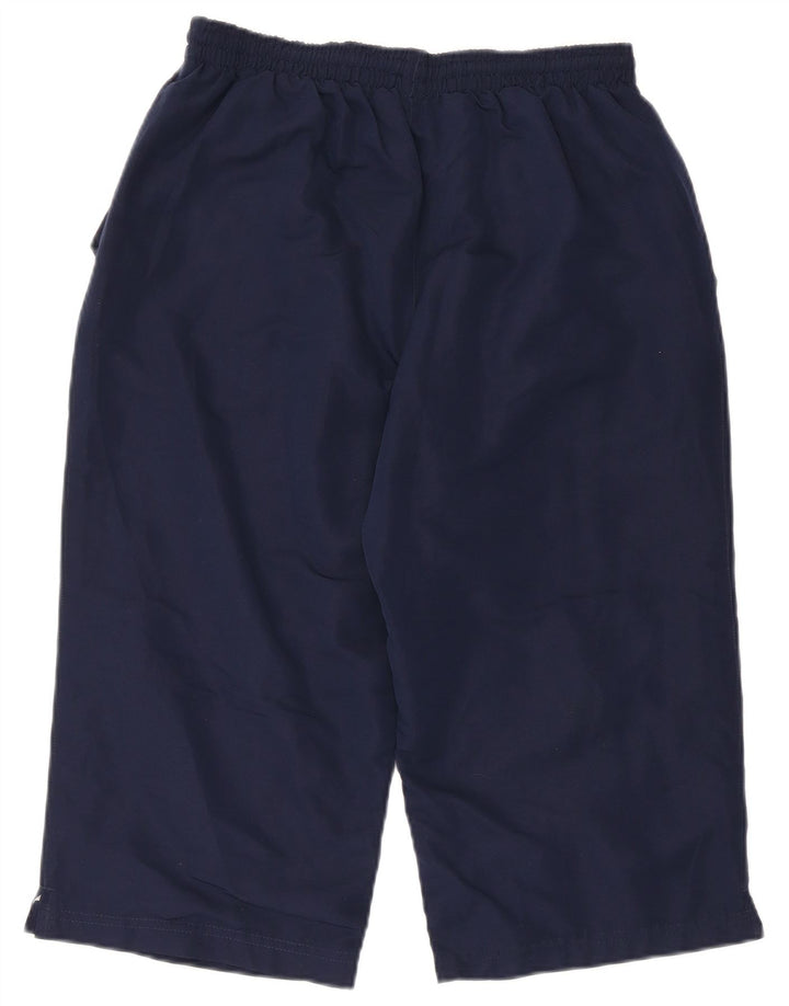 Umbro ženske sportske kratke hlače UK 12 Medium tamnoplavi poliester