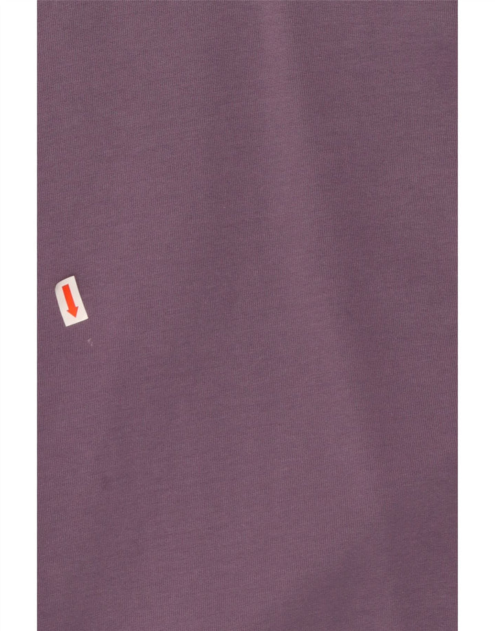 ADIDAS ženska velika majica s kapuljačom UK 8/10, mali ljubičasti pamuk