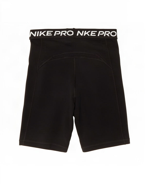 Nike Ženske Dri Fit Graphic Sport Shorts UK 12 Srednji crni poliester