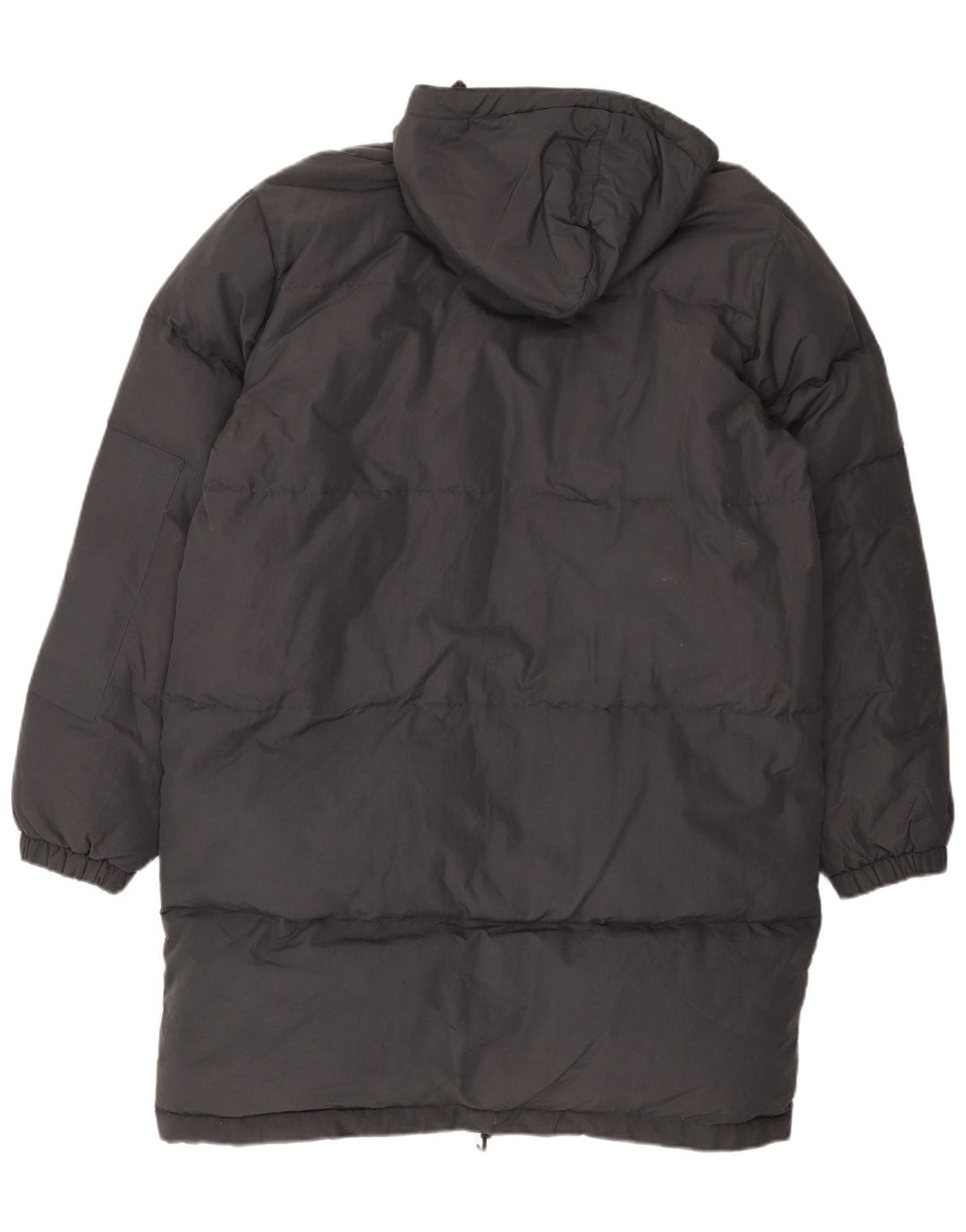 Gazzarrini muški podstavljeni kaput s kapuljačom UK 42 XL crni poliamid