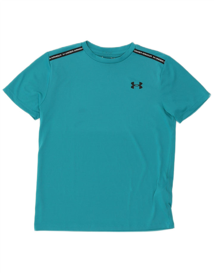 Under Armour Boys Graphic T-Shirt Top 11-12 Years Veliki tirkizni poliester