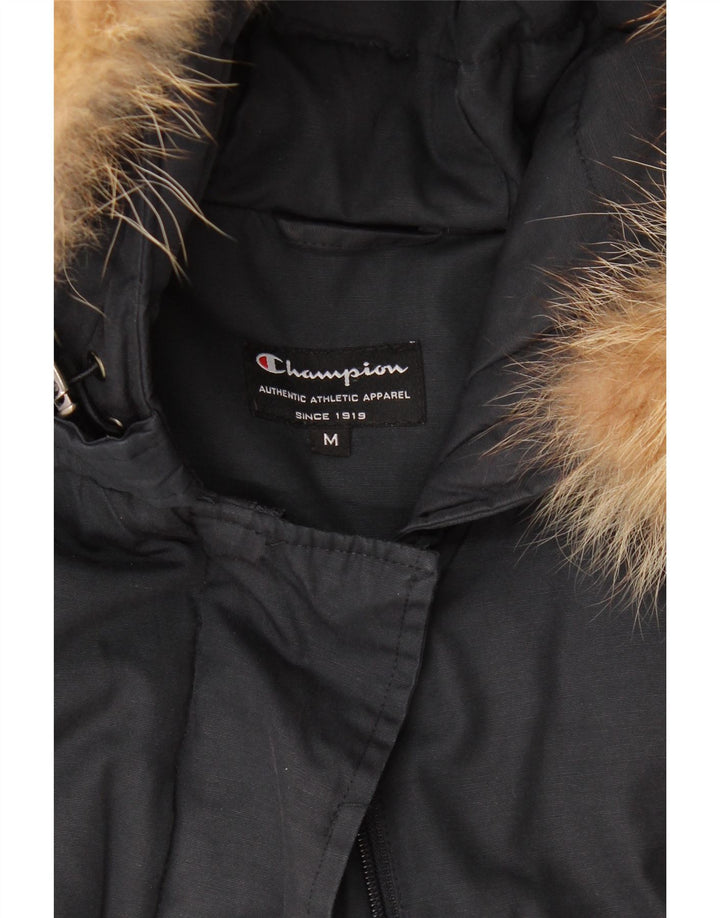 Champion ženska podstavljena jakna s kapuljačom UK 14 srednje tamnoplava