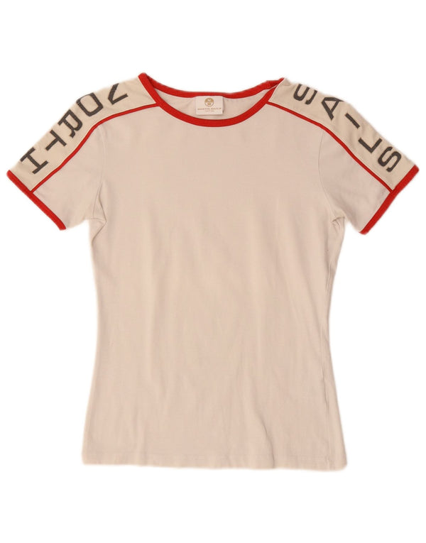 North Sails Ženska majica kratkih rukava s grafičkim motivima UK 6 XS Bijela