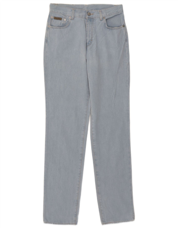 Calvin Klein ženske ravne traperice W30 L32 plavi pamuk