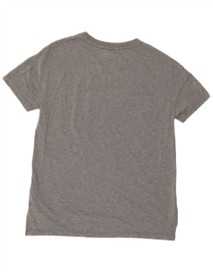 Nike ženska majica kratkih rukava UK 14 Medium Grey Flecked Modal