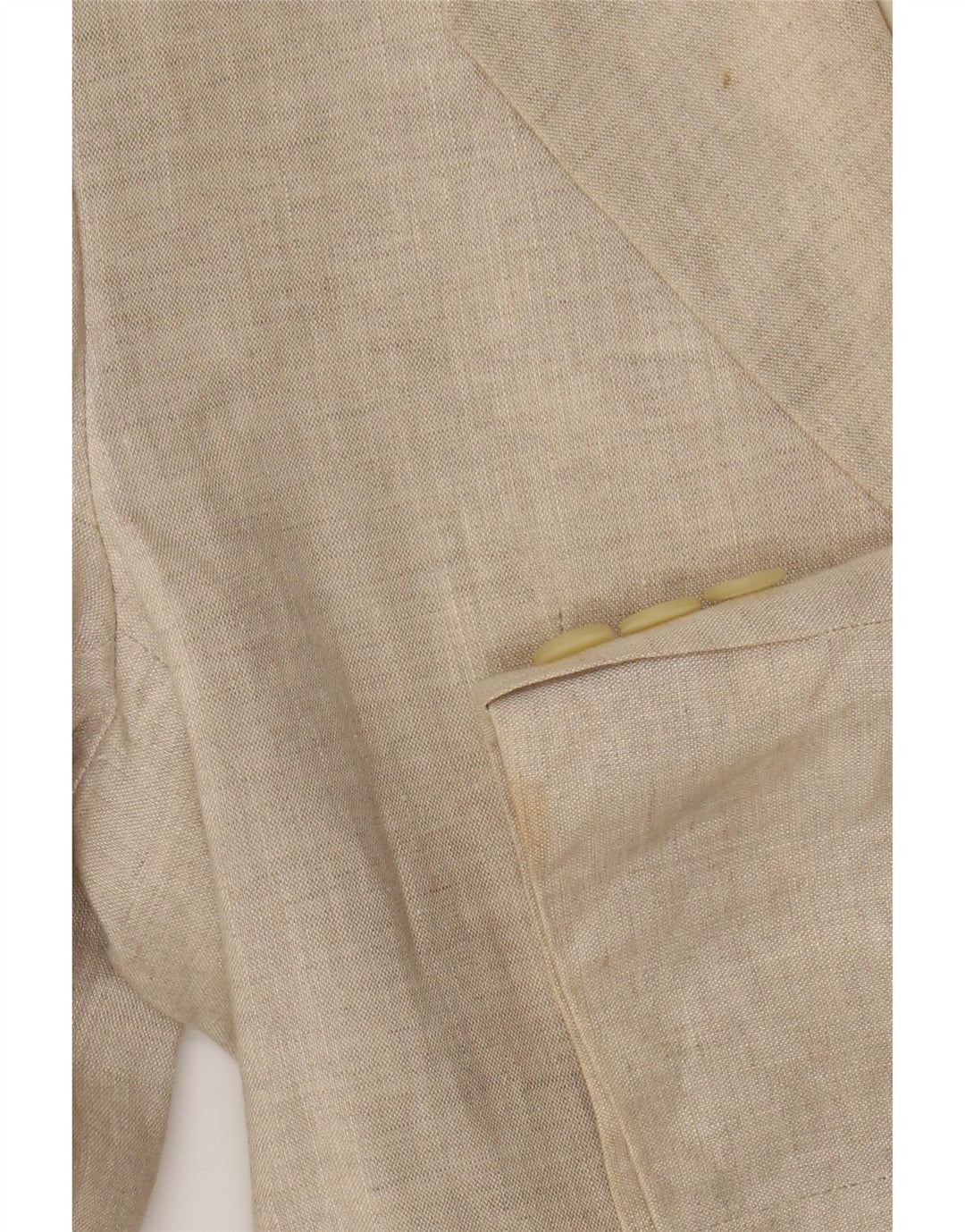 Benetton ženski sako sa 2 gumba IT 40 Small Beige Linen