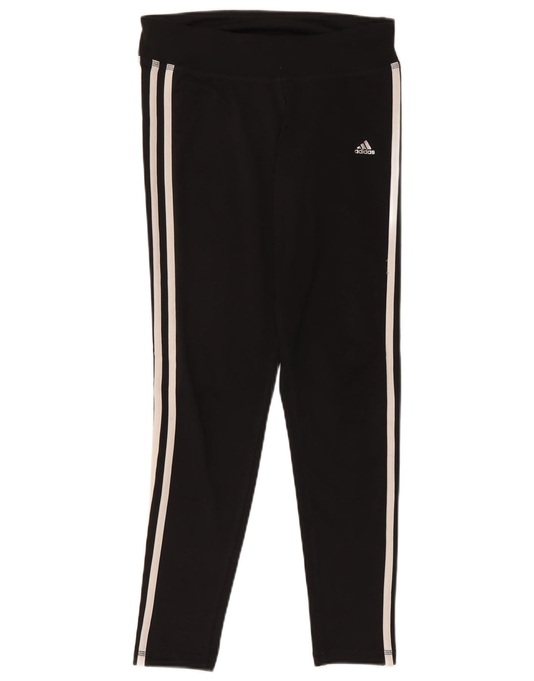 Adidas ženske tajice UK 8/10 male crne poliesterske