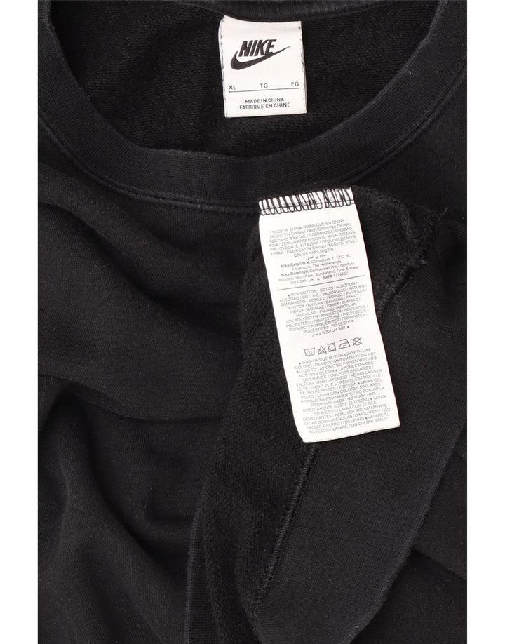 Nike muški džemperi XL crni pamuk