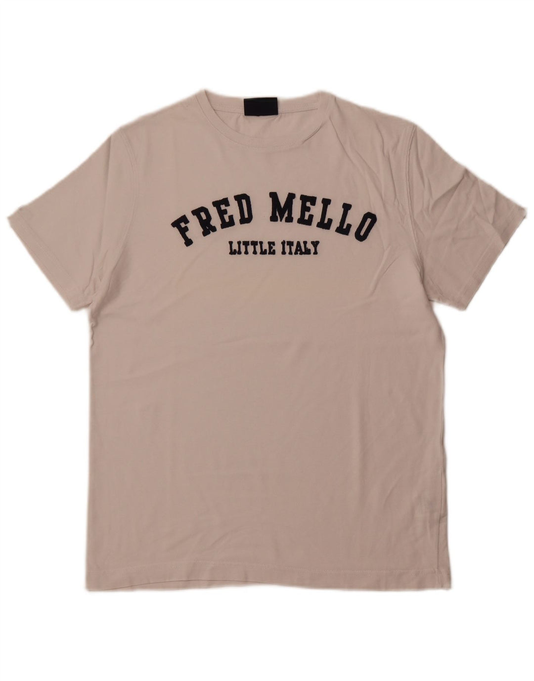 FRED MELLO Muška majica kratkih rukava s grafičkim motivima, veliki bijeli pamuk