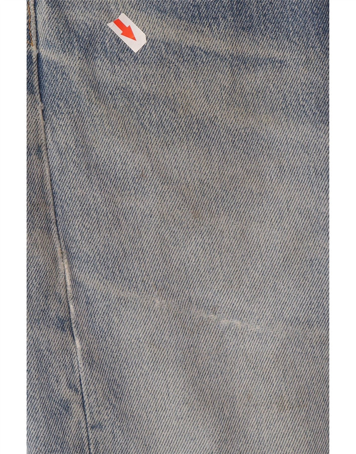 Levi's muške ravne traperice W38 L32 plavi pamuk