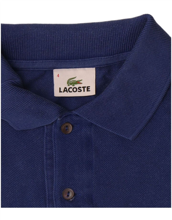 Lacoste muška polo majica veličine 4, srednje tamnoplavi pamuk