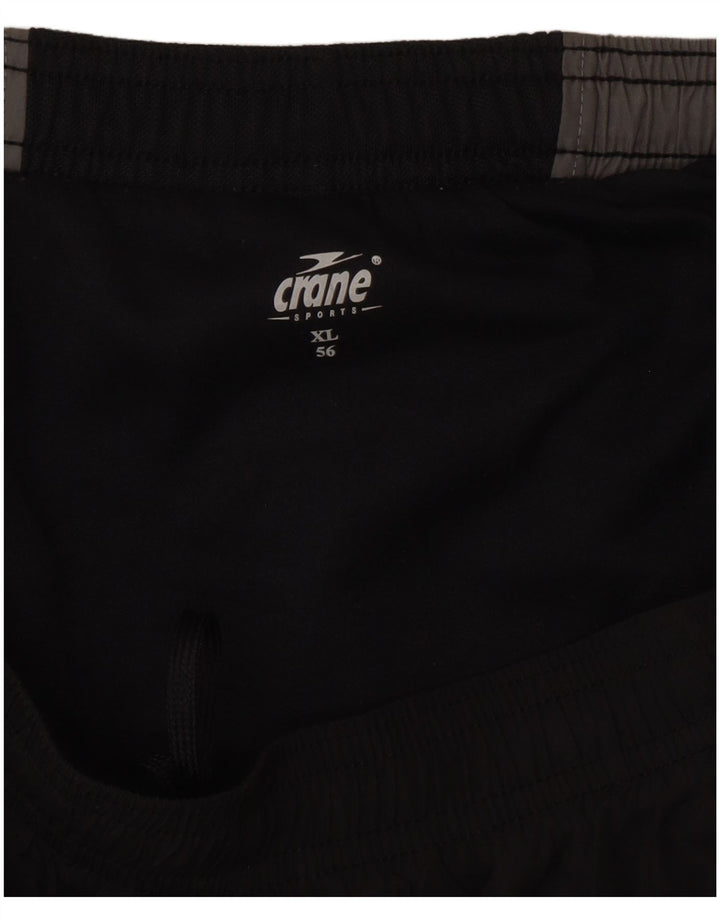Crane muške sportske kratke hlače XL crne boje