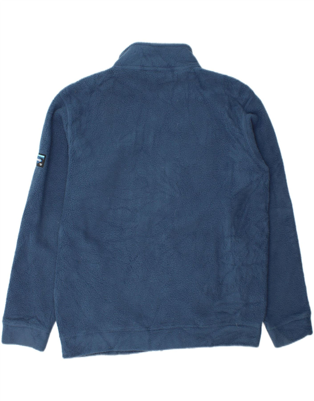 ORVIS Mens Loose Fit Fleece Jacket UK 38 Medium Navy Blue Polyester Vintage Orvis and Second-Hand Orvis from Messina Hembry 