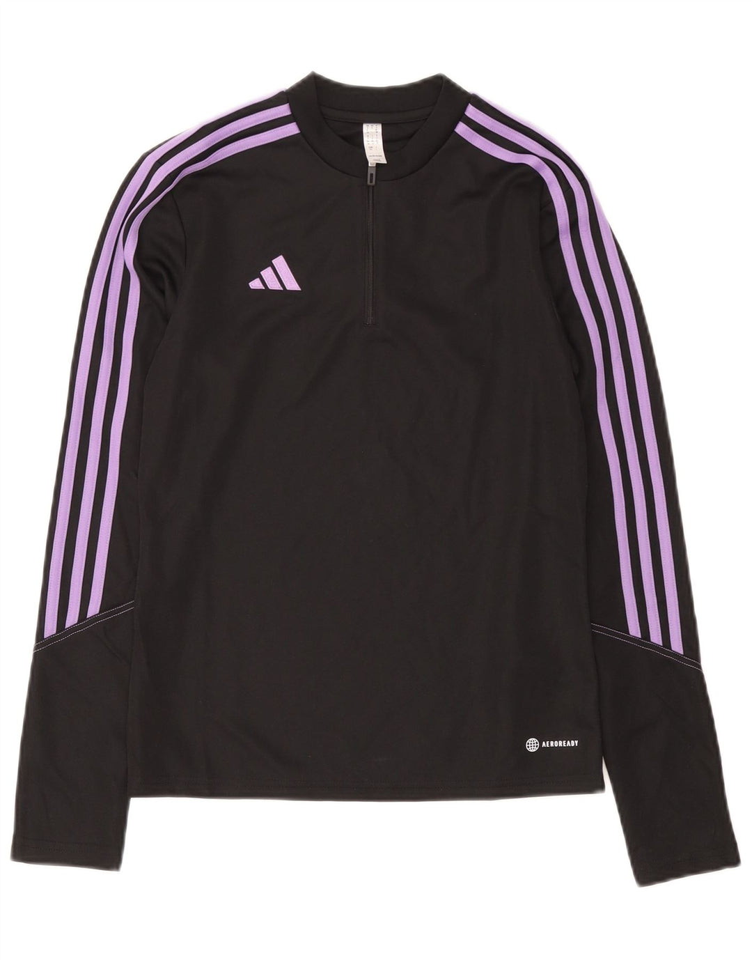 Adidas ženska trenirka Aeroready zip izrez UK 8/10 mala crna