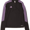 Adidas ženska trenirka Aeroready zip izrez UK 8/10 mala crna