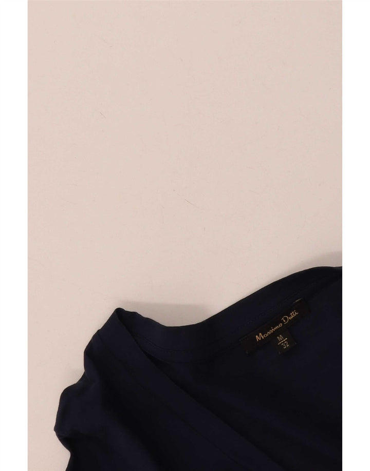 Ženska majica s 3/4 rukavima Massimo Dutti UK 12 Srednje tamnoplava