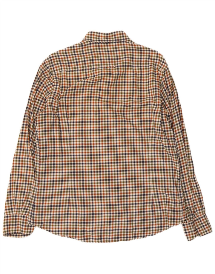 Massimo Dutti muška košulja, pamuk, veliki raznobojni karo
