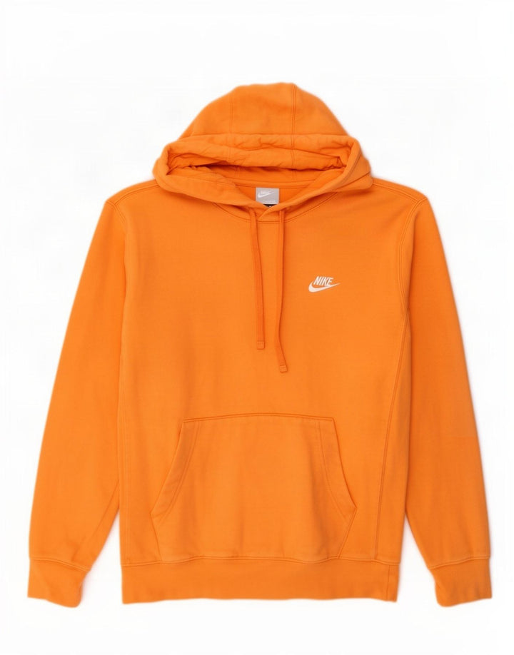 Nike Muška majica s kapuljačom Mala narančasta pamučna