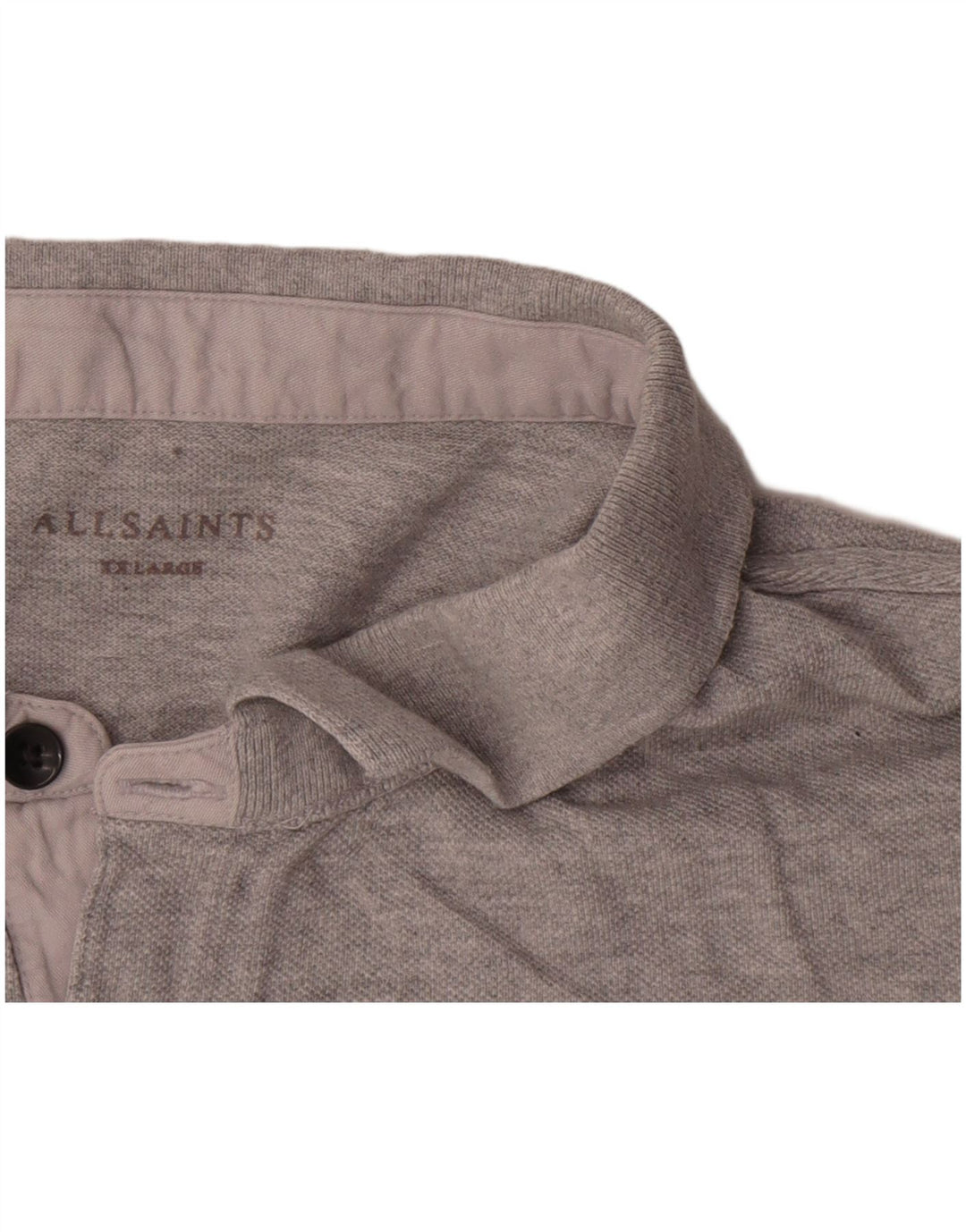 Muška polo majica All Saints 2XL sivi pamuk