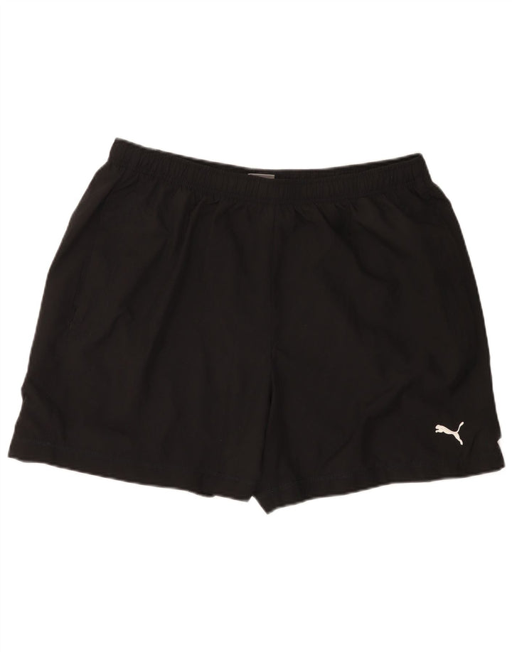 Puma muške sportske kratke hlače XL crni poliester