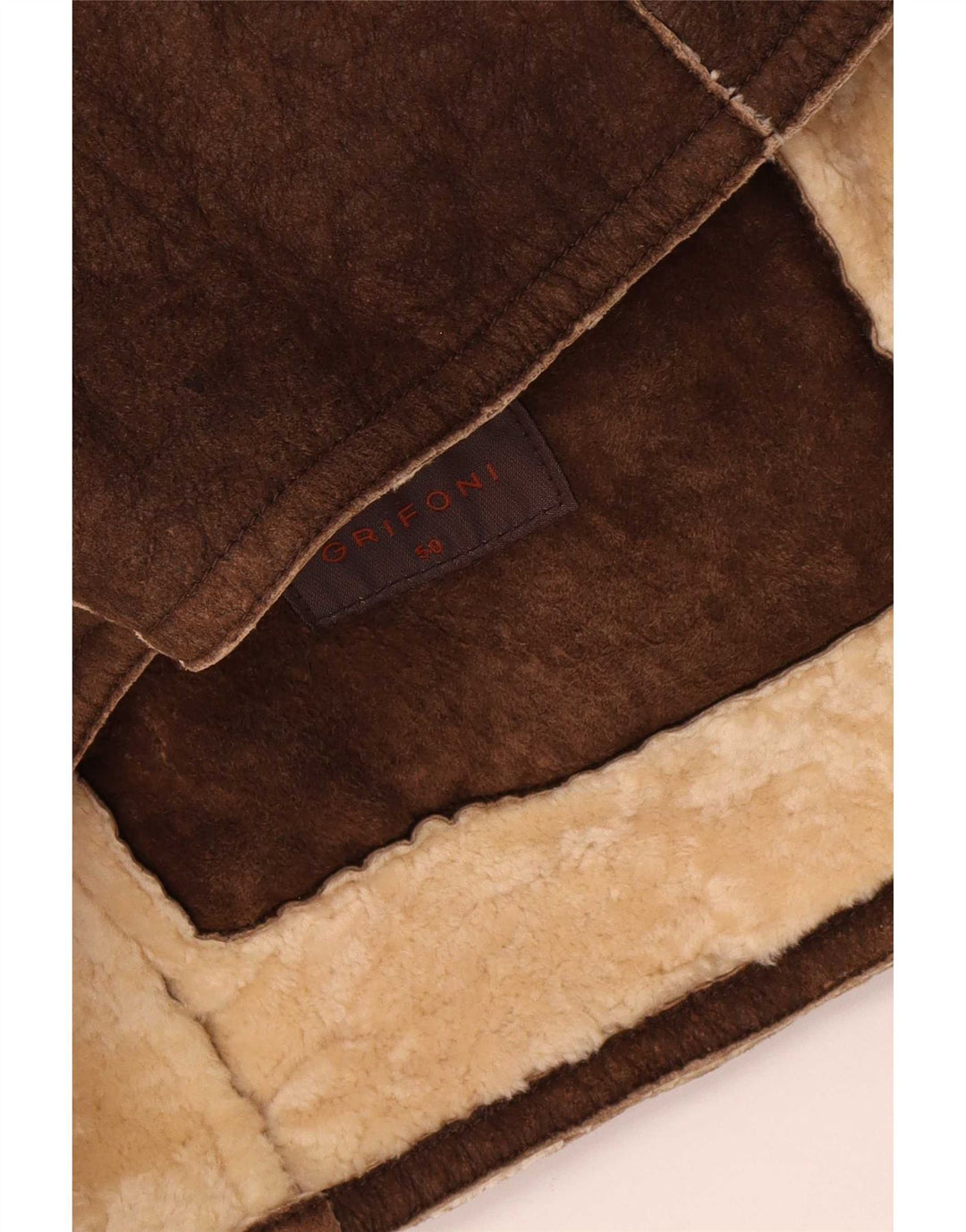 Grifoni muška jakna s ovčicama IT 50 Large Brown