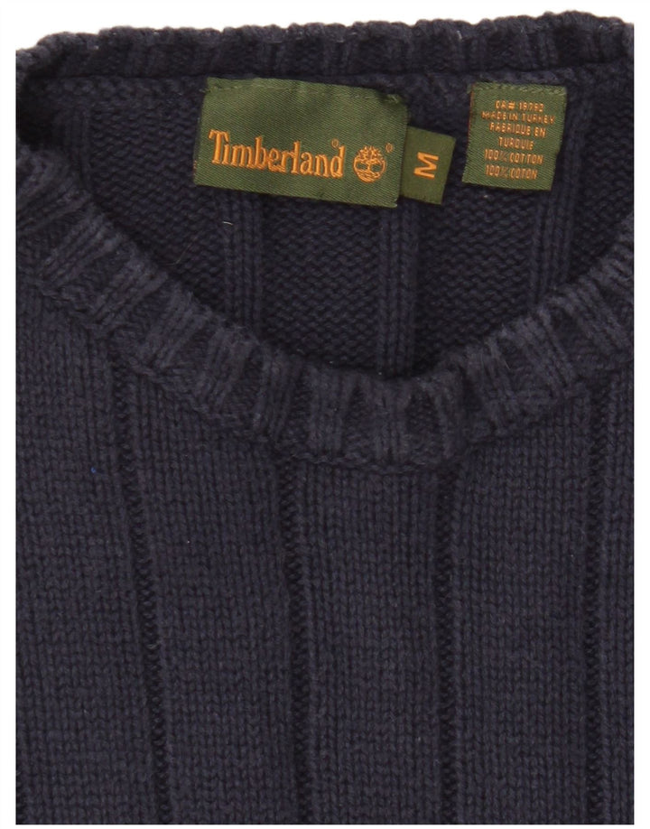 Timberland muški džemper s okruglim izrezom Srednji tamnoplavi pamuk