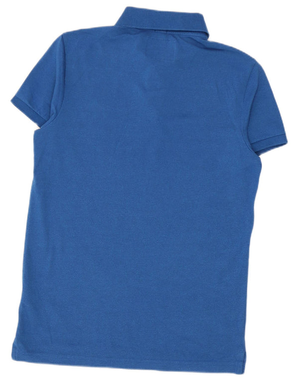 Hollister muška polo majica Mala plava pamučna